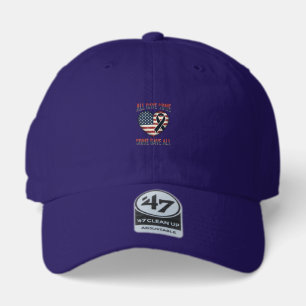 Patriotic Memorial Heart Ribbon Veteran Shirt Desi 47 Brand Hat