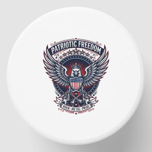 Patriotic Metal Wings Patriot Music Rock Metal Pat Mini Candle Favors
