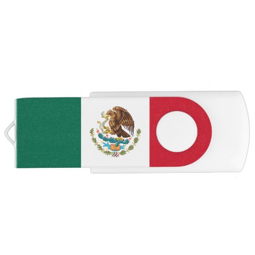 Patriotic Mexican Flag Flash Drive