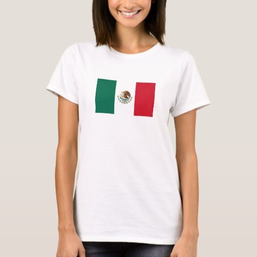 Patriotic Mexican Flag T_Shirt
