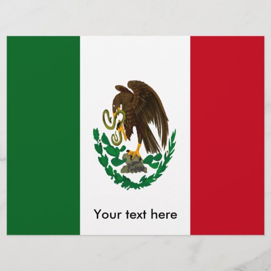 Patriotic Mexico flag (Front)