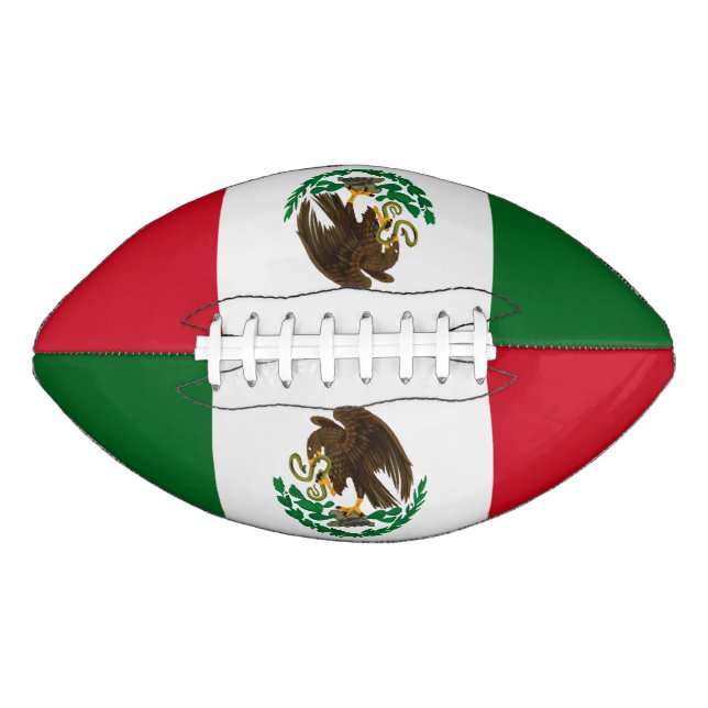Patriotic Mexico flag Football (Front)