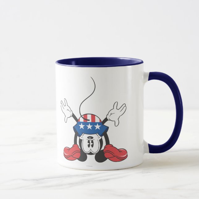 Patriotic Mickey Mouse 3 Mug (Right)