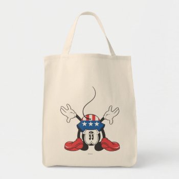 Patriotic Mickey Mouse 3 Tote Bag by MickeyAndFriends at Zazzle