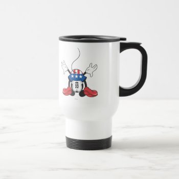 Patriotic Mickey Mouse 3 Travel Mug by MickeyAndFriends at Zazzle
