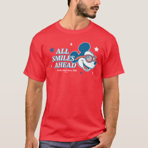 Patriotic Mickey Mouse All Smiles Ahead T-Shirt