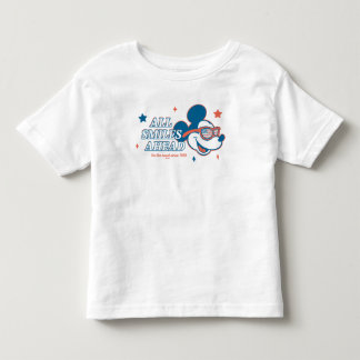 Patriotic Mickey Mouse All Smiles Ahead Toddler T-shirt