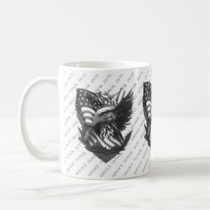 Patriotic Military Appreciation Thank You Veterans Coffee Mug