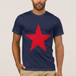 Patriotic Military Army War Red Star Symbol Sign T-Shirt