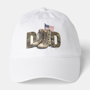 Patriotic Military Dad Hat