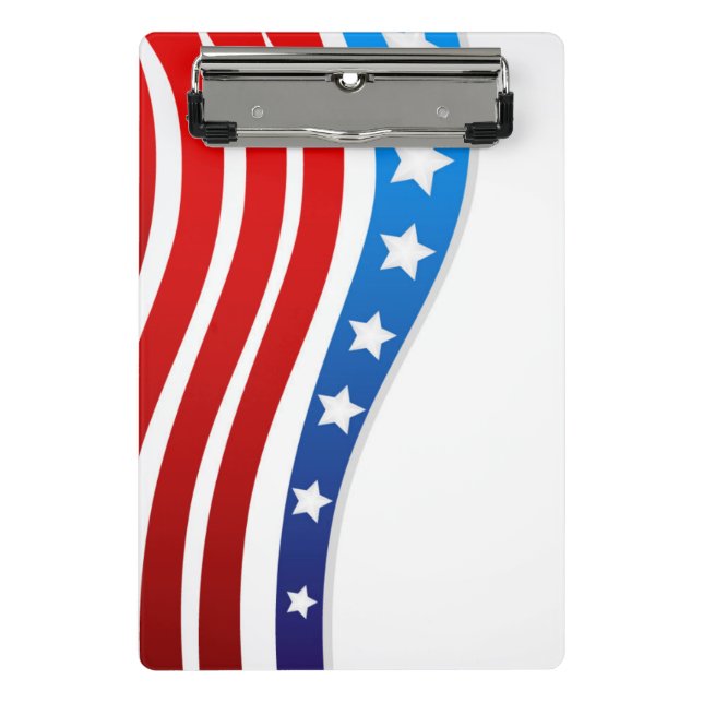 Patriotic Mini Clipboard (Front)