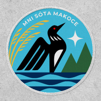 Patriotic Minnesota State Seal Patch