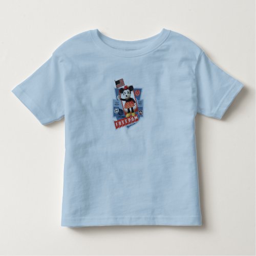 Patriotic Minnie Mouse Toddler T_shirt