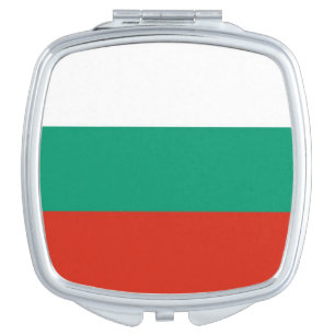 Patriotic mirror with flag of Bulgaria