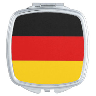 Patriotic mirror with flag of Germany
