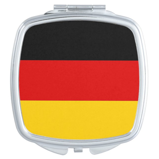 Patriotic mirror with flag of Germany (Front)