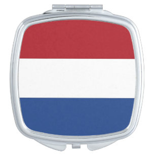 Patriotic mirror with flag of Netherlands