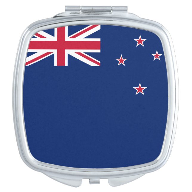 Patriotic mirror with Flag of New Zealand (Front)