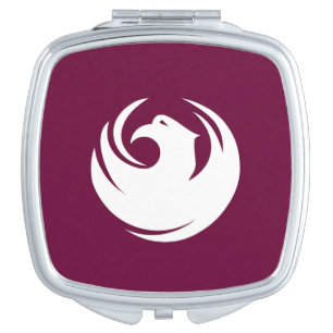 Patriotic mirror with Flag of Phoenix City