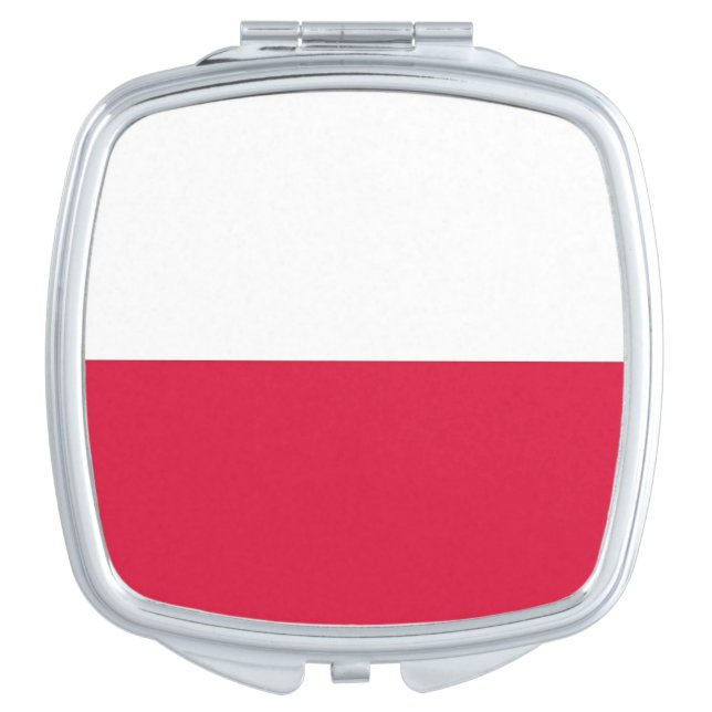 Patriotic mirror with flag of Poland (Front)