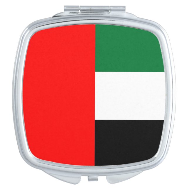 Patriotic mirror with Flag of UAE (Front)