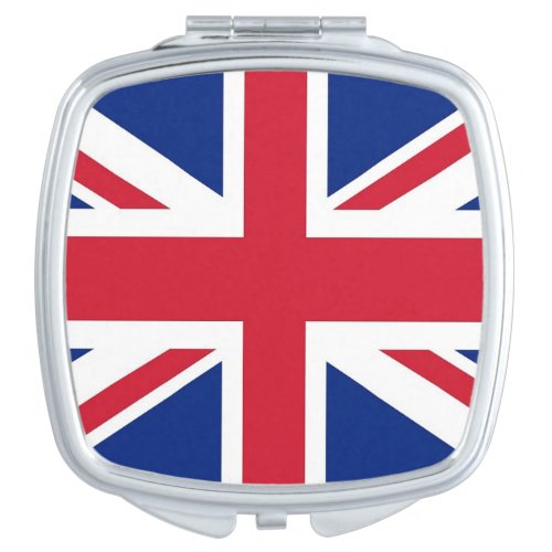 Patriotic mirror with flag of United Kingdom