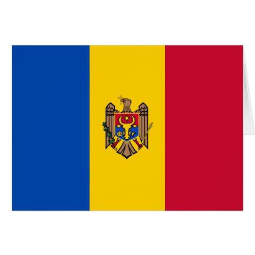 Patriotic Moldova Flag