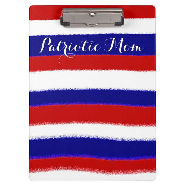 Patriotic Mom Clipboard (Front)