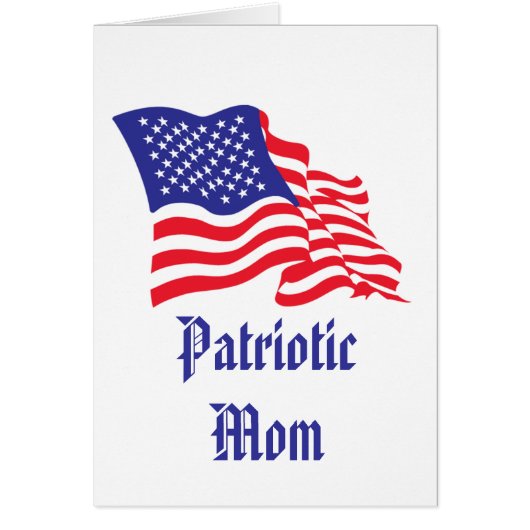 Patriotic Mom/Mother's Day (Front)