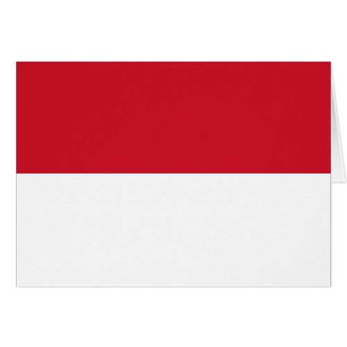 Patriotic Monaco Flag