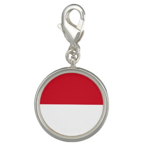 Patriotic Monaco Flag Charm