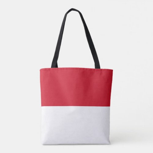 Patriotic Monaco Flag Tote Bag