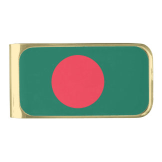 Patriotic Money Clip with flag of Bangladesh