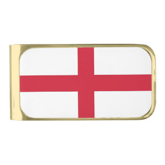 Patriotic Money Clip with flag of England