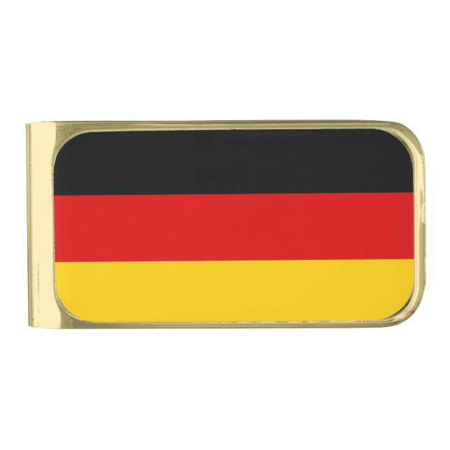 Patriotic Money Clip with flag of Germany (Front)