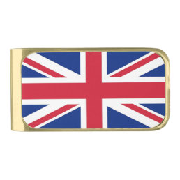 Patriotic Money Clip with flag of United Kingdom