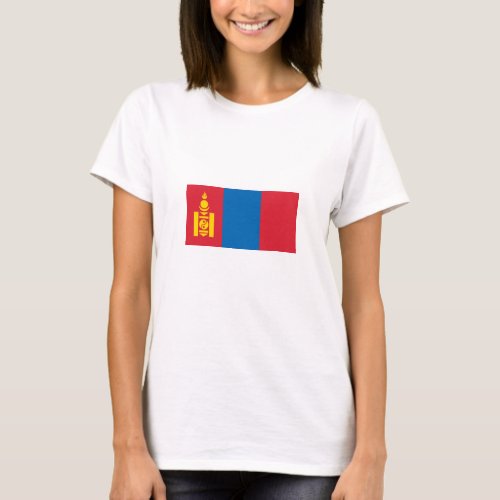 Patriotic Mongolia Flag T_Shirt