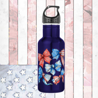 Patriotic Mood Stainless Steel Water Bottle