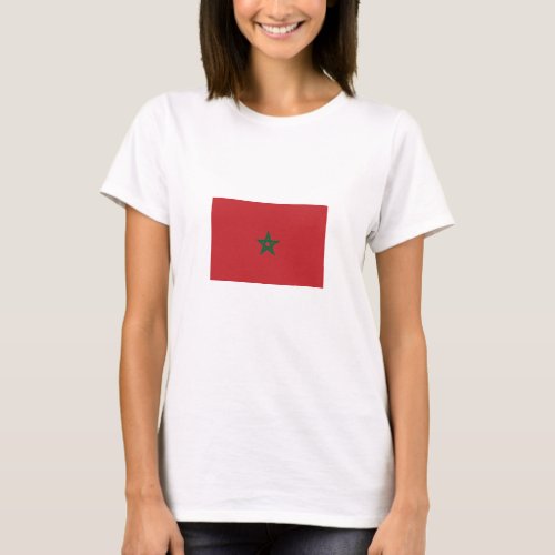 Patriotic Morocco Flag T_Shirt