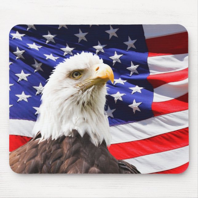 Patriotic Mouse Pad (Front)