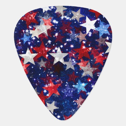 Patriotic Music Guitar Pick