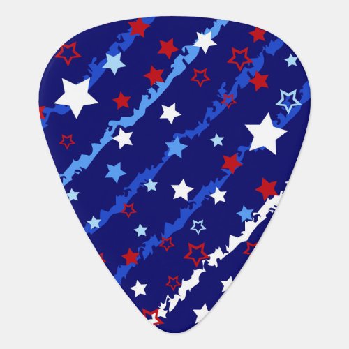 Patriotic Music Guitar Pick