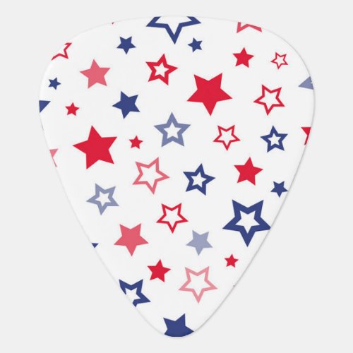 Patriotic Music Guitar Pick