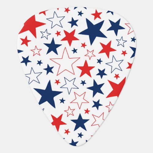 Patriotic Music Guitar Pick