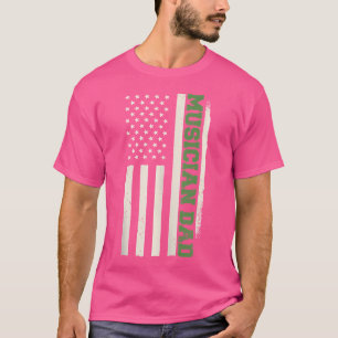 Patriotic Music Singer Karaoke Opera Musician Dad T-Shirt