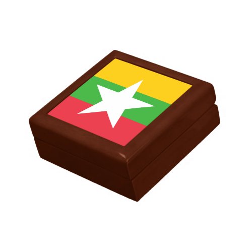 Patriotic Myanmar Flag Gift Box