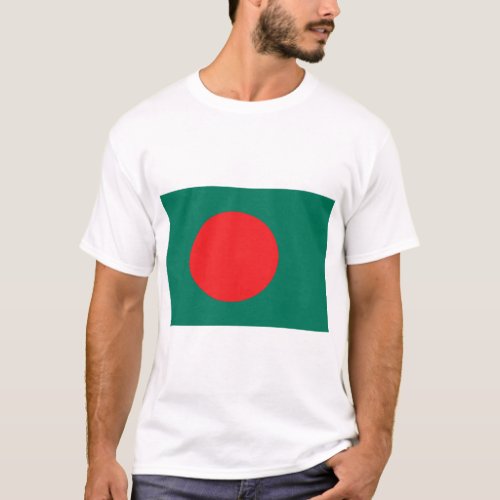 Patriotic National Flag Bangladesh T_Shirt
