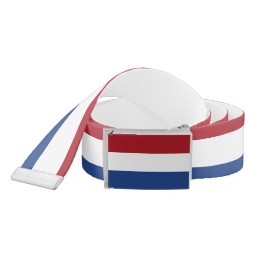 Patriotic Netherlands Flag Belt