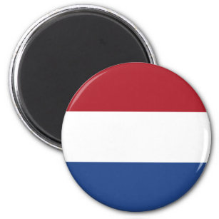 Patriotic Netherlands Flag Magnet