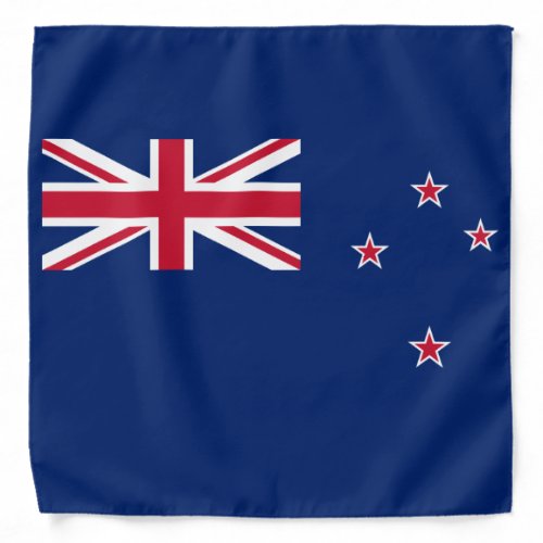 Patriotic New Zealand Flag Bandana